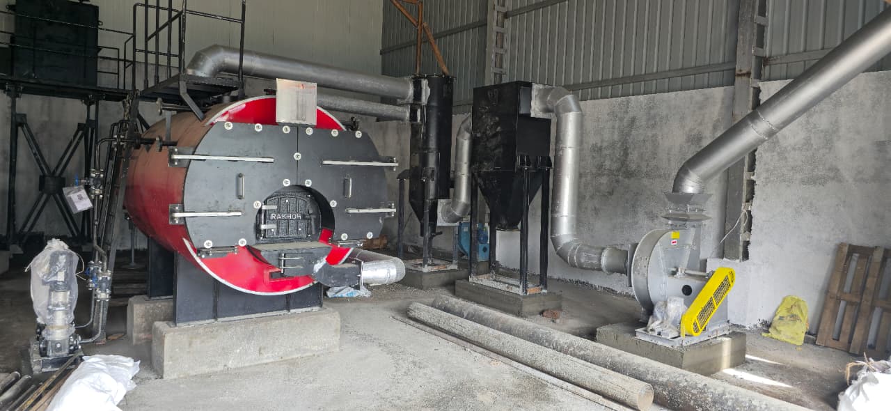 Industrial Boiler Fabrication Work