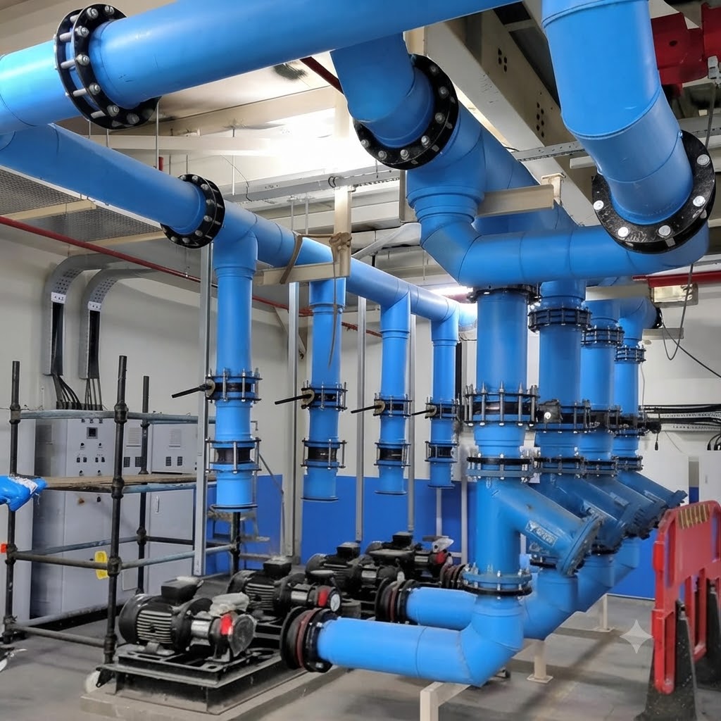 Best Industrial Piping Installation Services in Pune by Aditya Metallic and Pipes 